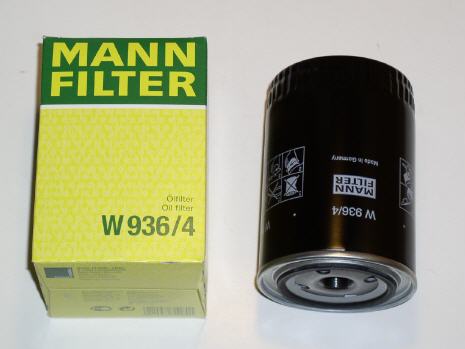 Ölfilter MANN W 936/4 - Motorölfilter