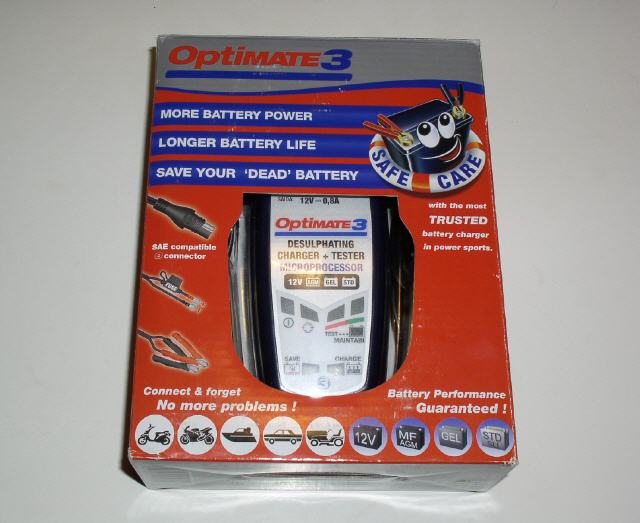 Batterie-Ladegerät OptiMATE 3