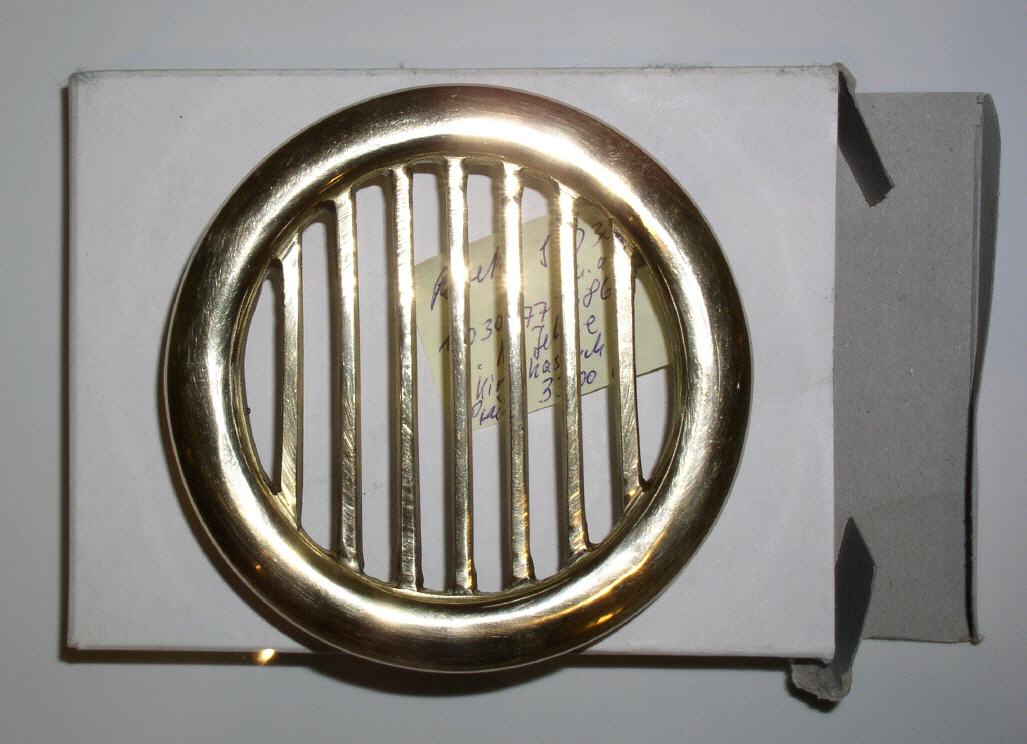Messing-Emblem