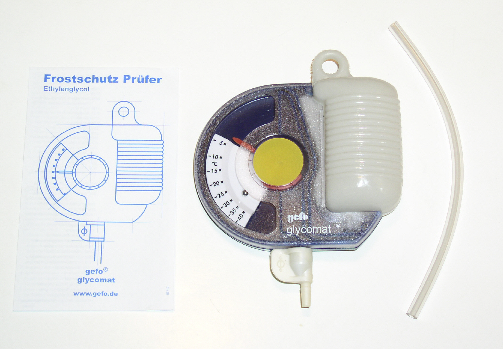 Röwe LANDTECHNIK Frostschutzprüfer gefo glycomat für Kühlkreisläufe