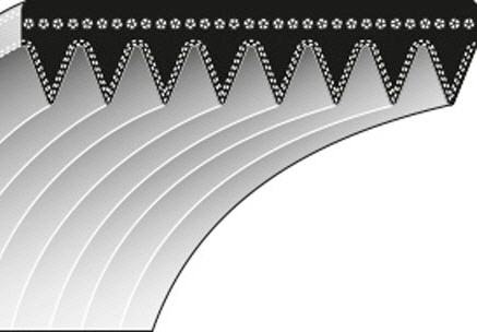 Keilrippenriemen längsgerippt