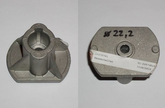 Messerhalter für Wellen-Ø 22,2 mm