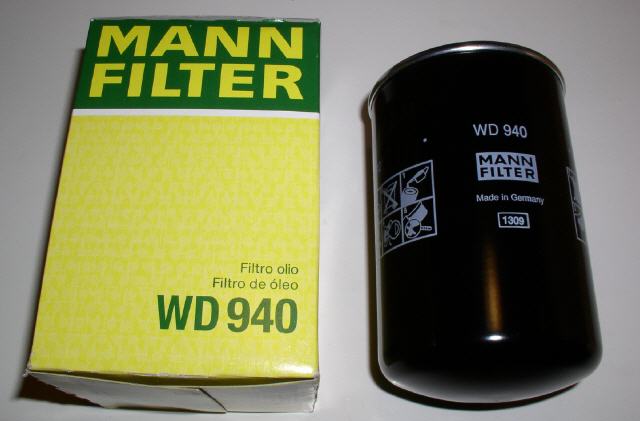 Ölfilter MANN WD 940