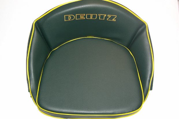 Sitzkissen dunkelgrün, für Sitzschale Deutz Mod.05