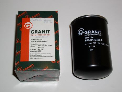 Kraftstofffilter GRANIT 800/2432300 F