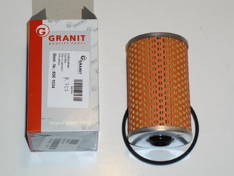 Kraftstofffilter Granit 8001024, Lx Ø: 113 x 65 mm