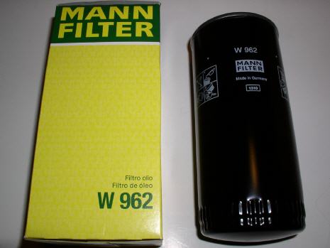 Ölfilter MANN W 962 - Motorölfilter