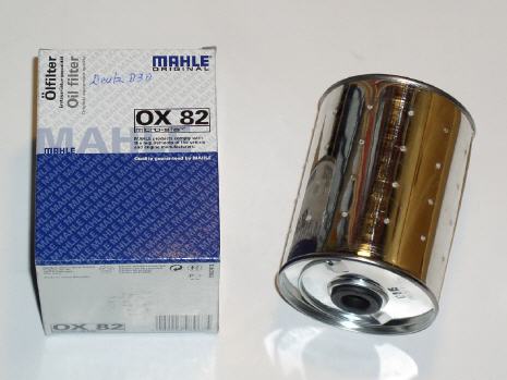 Ölfilter MAHLE OX 82 - Motorölfilter