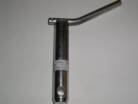 Oberlenkerbolzen Kat. 2, Bolzen-Ø 25 mm, L: 123 mm