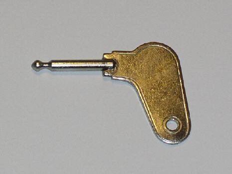 Zündschlüssel Ø 5 mm, aus Stahl, alte Ausführung