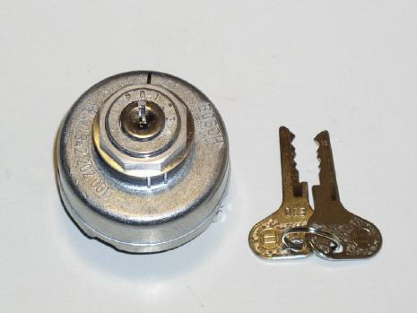Zündschlüssel Ø 4 mm, aus Stahl, vernickelt