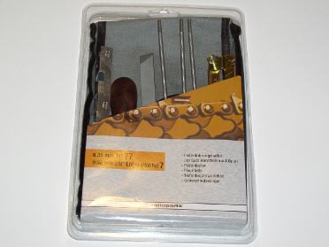 Sägeketten-Schärfsatz 4 mm, für Ketten 1/4 und 3/8