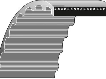 Zahnriemen HTD 624-8M-10, f&uuml;r AL-KO 36 VE, 360 VE
