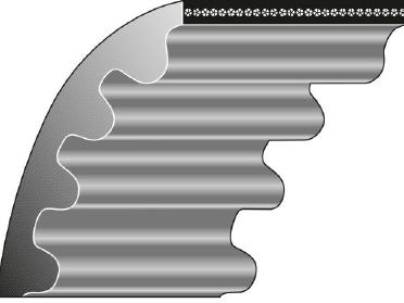 Zahnriemen 752-S8M-35, f&uuml;r SABO Roberine 1903,1905